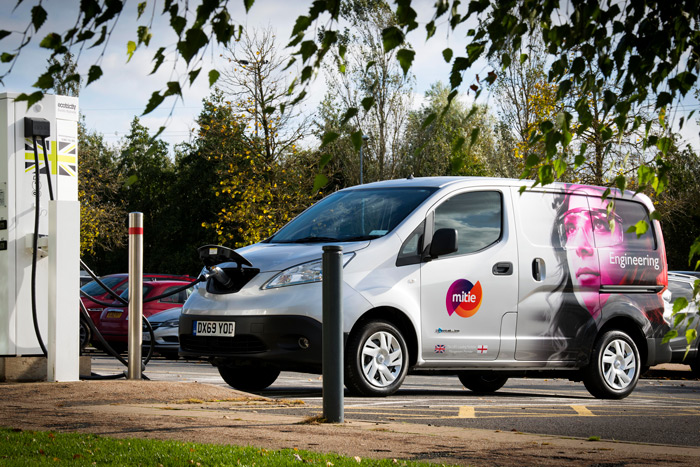 Mitie is committed to make 20percent of its fleet electric by 2020